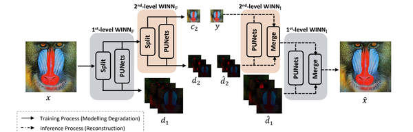 Overview figure from INDigo: An INN-Guided Probabilistic Diffusion Algorithm for Inverse Problems